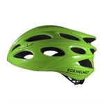 EGX Helmet City Road Shiny Green Fidlock. Grön cykelhjälm